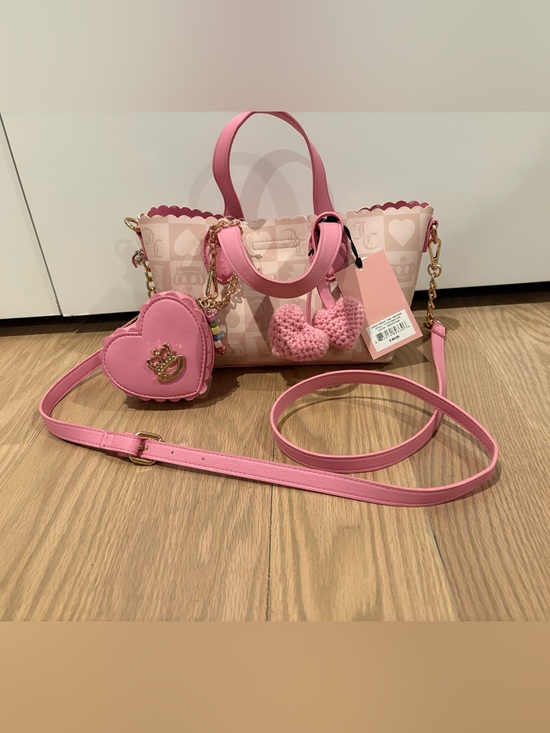 Juicy Couture Handbags - New Juicy Couture sweet break time mini Pink Tote Bag